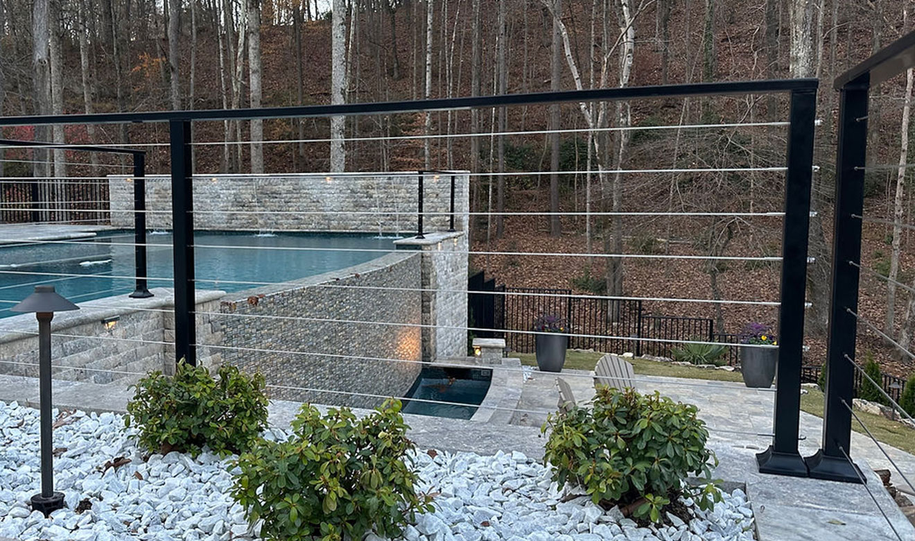 Cable Rails Reciver Canton, GA Steel Railings: Custom & Durable Designs