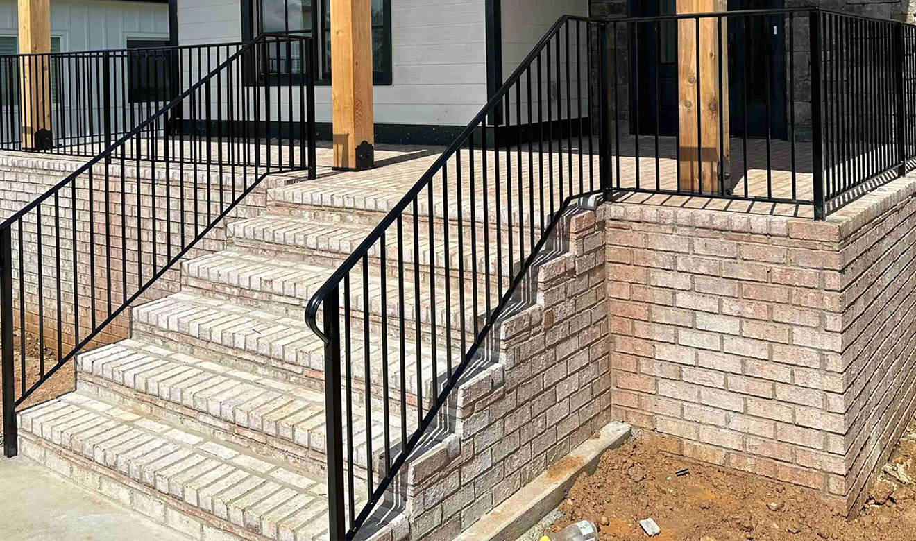 Upper Beam Railing Canton, GA Steel Railings: Custom & Durable Designs