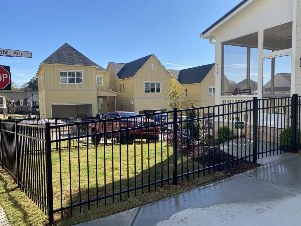 Aluminum fence Canton, GA