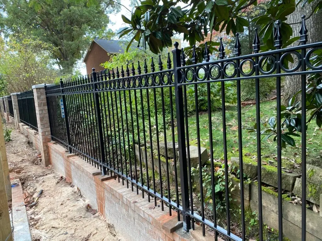 Aluminum fence, Canton GA